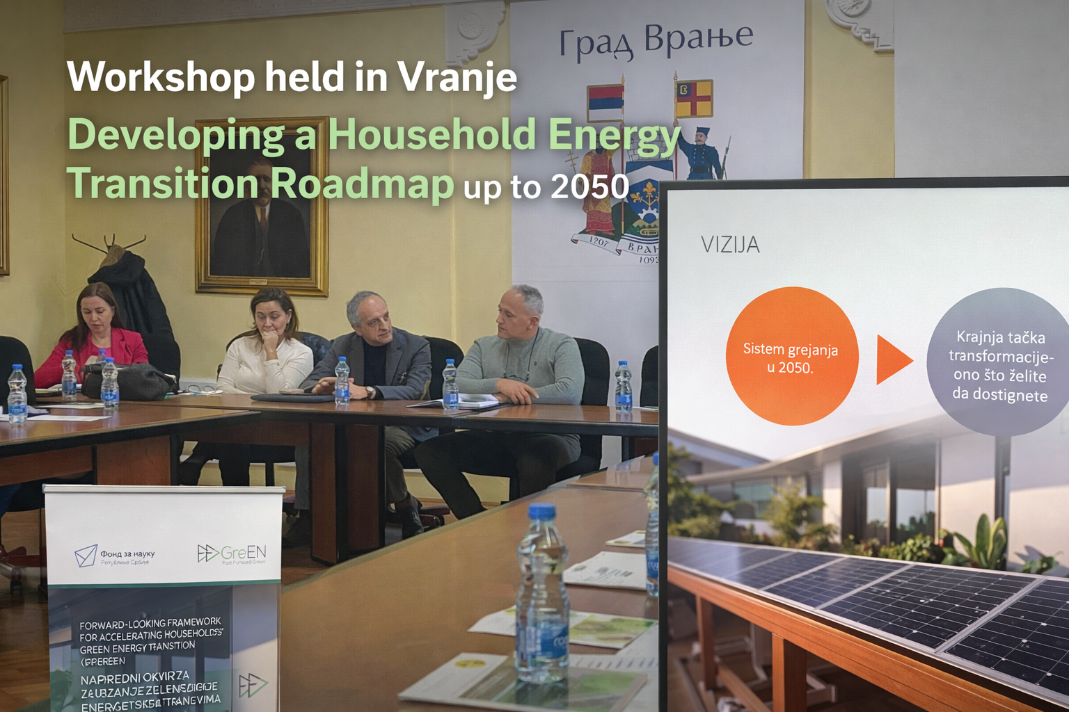 First WP6 Workshop: Developing a Household Energy Transition Roadmap for the City of Vranje up to 2050